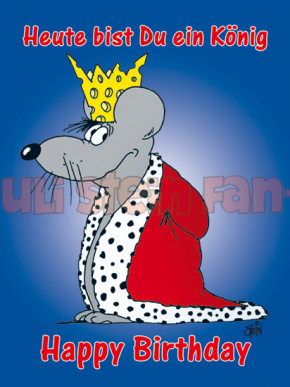 Wee Blue Coo Geburtstagskarte „Happy Birthday Du Alte Kartoffel“ – Humorvoll, 17,5x12,5 Cm, Aus Nachhaltigem Karton